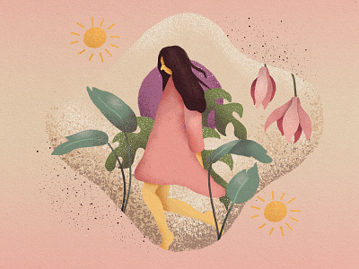 Botanic Daydreaming illustration