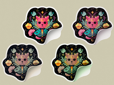 BaphoKitty stickers