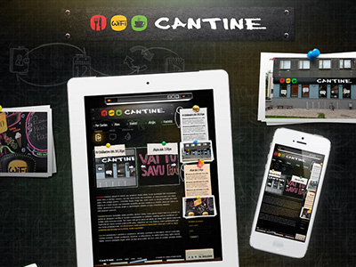 Cantine design web