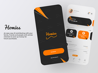 Homies app branding design logo ui ux