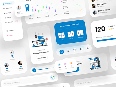 Lula (UI Assets) app branding design ui ux