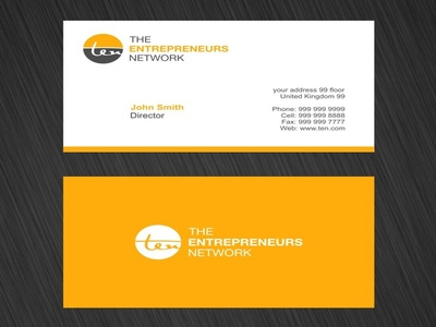 Logo design for TEN brand branding business card identity logo
