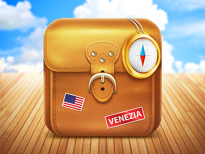 Travel app icon