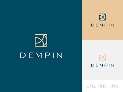 Dempin Logo branding classy consultant corporate d logo design elegant flat design health icon logo logomark management minimal monogram real estate symbol