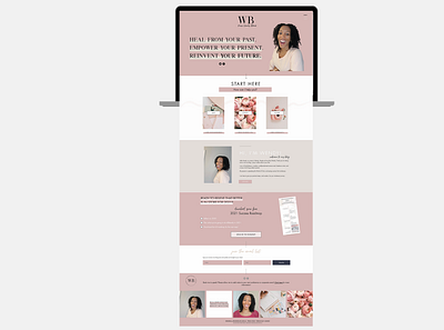 Miss Wendy Black - Blog Website Design branding web design wix wix website design