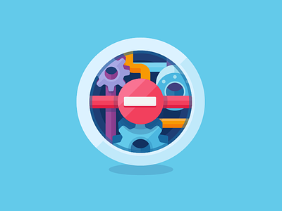 Access Denied access denied colorful icon vector