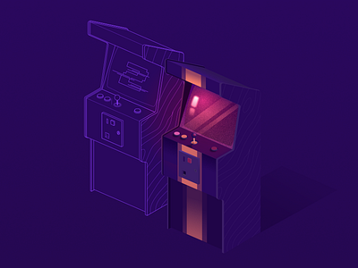 Arcade Machine by Pawel Olek on Dribbble