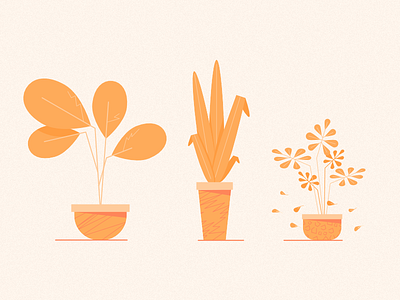 Plants clear illustration pattern plant simple vector webpage