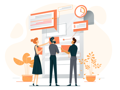 Building and organizing a contract - Illustrations