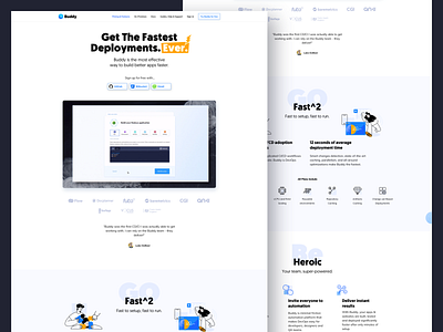 Buddy.Works - landing page