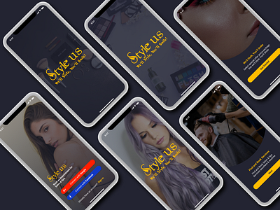Salon App UI Design