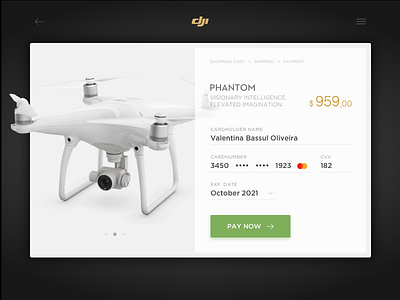 #02 | Checkout | 30 days of UI Challenge app challenge checkout design dribbble drone first shot mobile phantom sketch ui ux