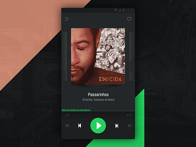 #04 | Music Player | 30 Days of UI Challenge