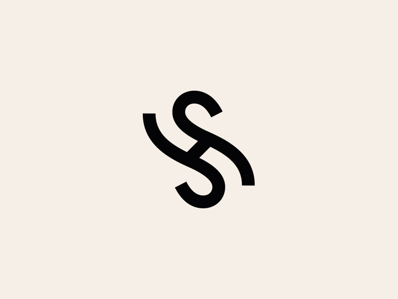 SH monogram - old news or fresh idea? by Jesper Johannesson on Dribbble