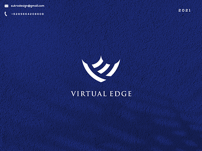 Virtual Edge art branding design graphic design icon illustration logo minimal ui vector