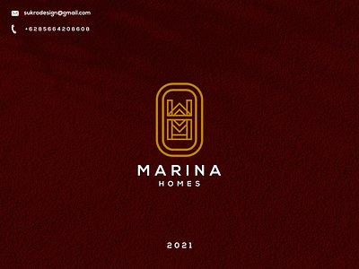 Marina Homes branding design graphic design icon illustration logo minimal ui ux vector