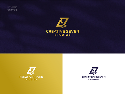 creative seven studios branding design graphic design icon illustration logo minimal studios ui vector