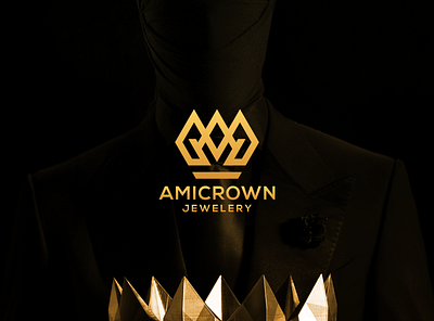 Amicrown monogram am logo branding crown crownlogo design graphic design icon illustration logo minimal ui ux vector