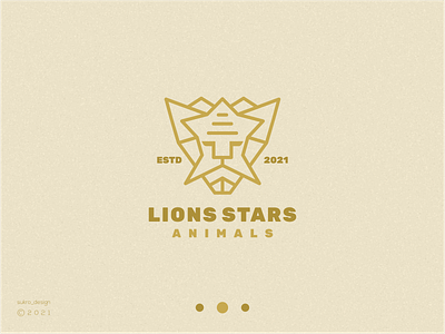 Lion stars logo