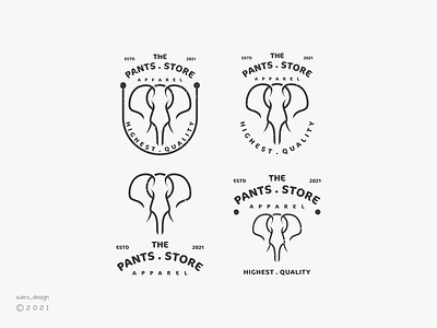 Elephant logo animals apparel brand branding clothing design elephant graphic design illustration line logo logoinspiration logos minimal vector