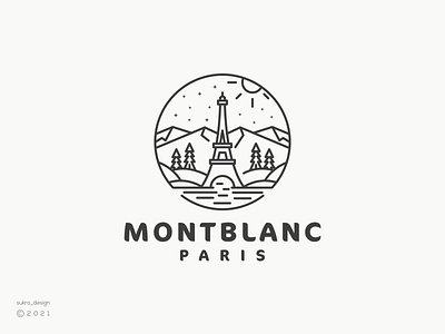 MontBlac Paris logo brand branding design graphic design icon illustration line lineart logo logoinspiration logomark logos minimal montblanc paris ui ux vector