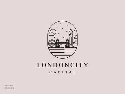 LondonCity logo branding design graphic design icon illustration line logo logoinspiration logomark logos london minimal vector