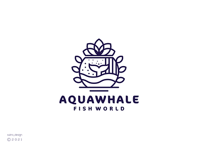 Aquawhale logo