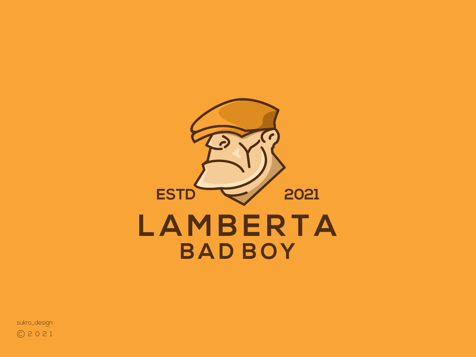 BAD BOY - ORIGINAL BLACK BLUE DESIGN - Bad Boy - Sticker | TeePublic