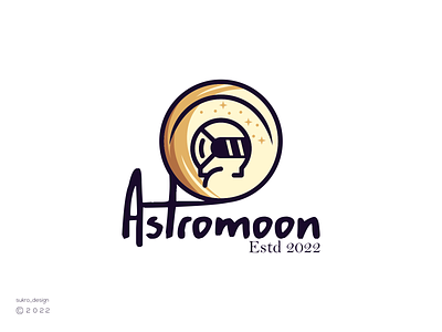 AstromoonLogo astonot branding design graphic design icon illustration lineart linelogo logo logodesign logoinspiration logomark logos minimal vector