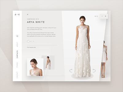 Bridal homepage