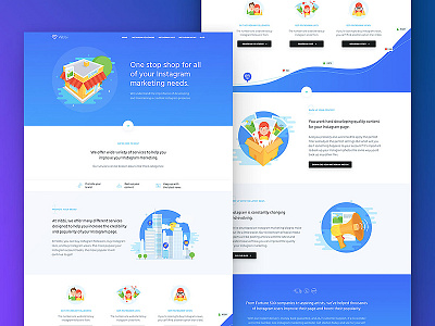 Vibbi button design graphic header home illustration landing logo page web