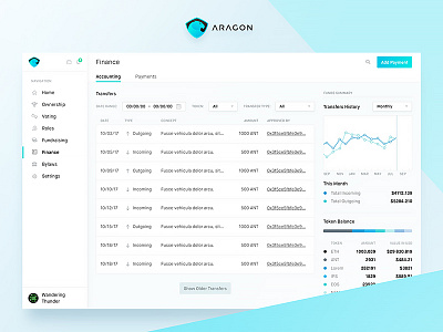 Aragon.one web app