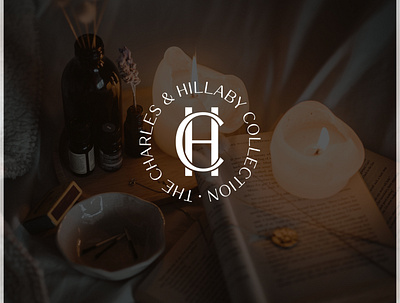 CH. Hand candles brand logoars