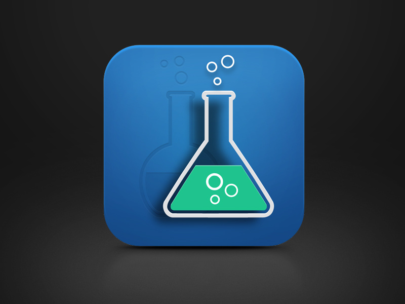 Lab Icon by Gina Rizka on Dribbble