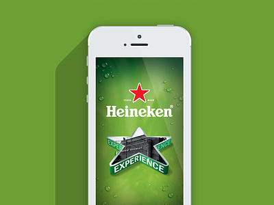 Heineken Experience android app design heineken ios iphone ui ux