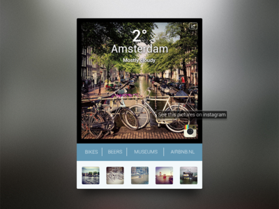 Amsterdam Widget