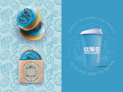 Clancy's Delicacies Concept brand identity branding packaging packaging design simpsons
