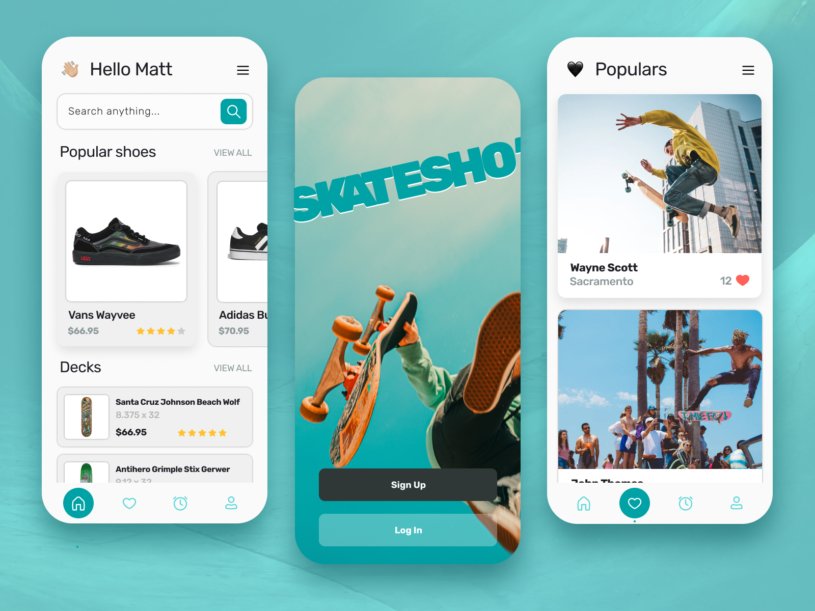 Skate App Concept By Chus On Dribbble