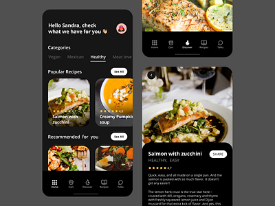 Recipes App Concept