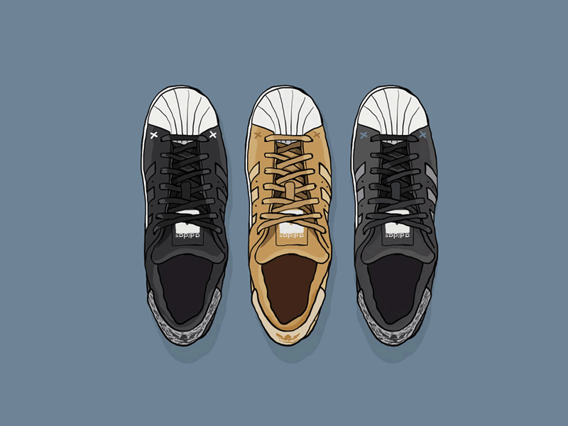 adidas superstar vector