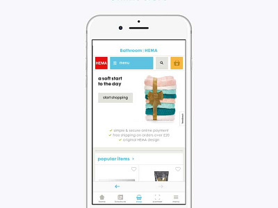 Hema app ios mobile sketch ui ux