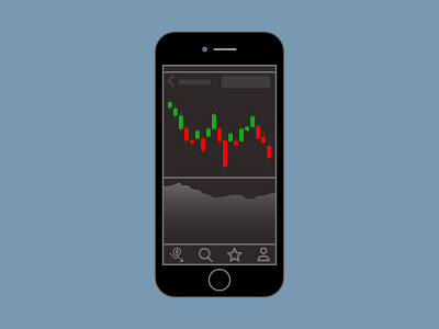 Trading IOS Platform illustration