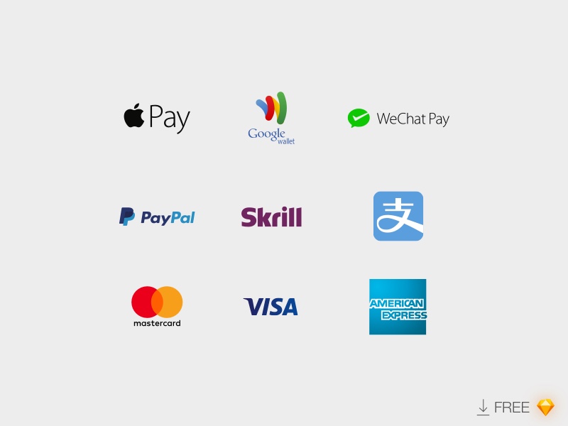 Download Payment Logos Updated