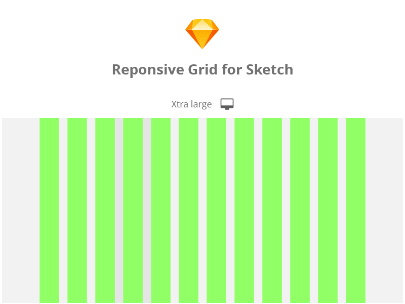 Free Responsive Grid for Sketch free freebie grid responsive sketch web