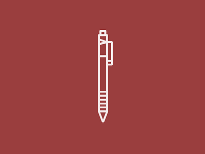 red pen icon illustration line line drawing psd vector shape