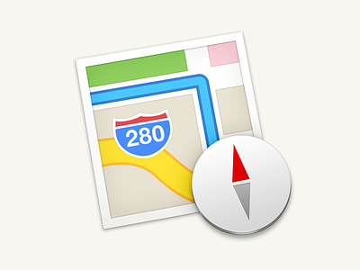 Maps app apple icon