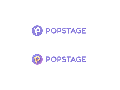PopStage Logo branding logo workshop
