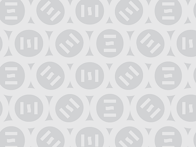 Omstead branding circles grayscale omstead pattern