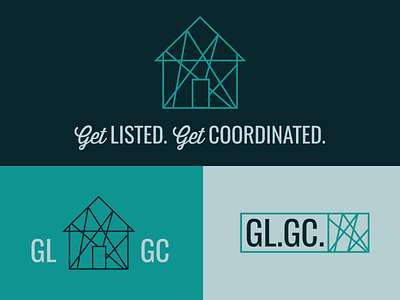 Get Listed. Get Coordinated. branding identity logo real estate
