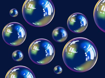 Bubbles illustration 🧼 bubbles design drawing graphic design illustration procreate